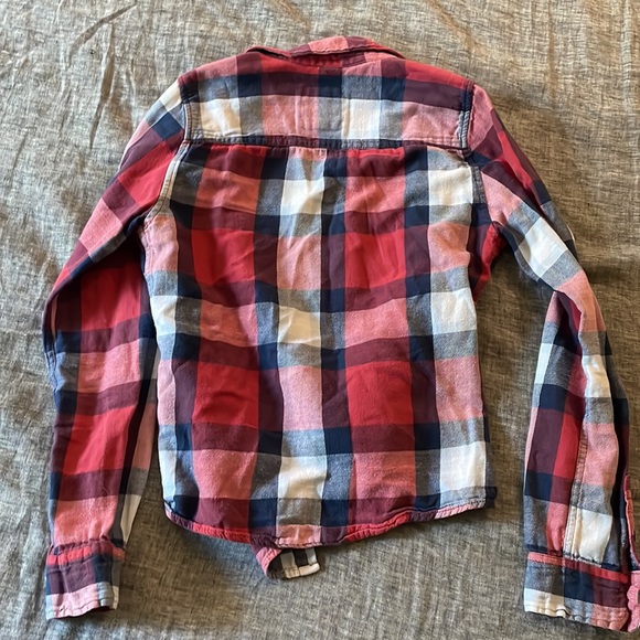 Abercrombie plaid flannel button down - Picture 3 of 3